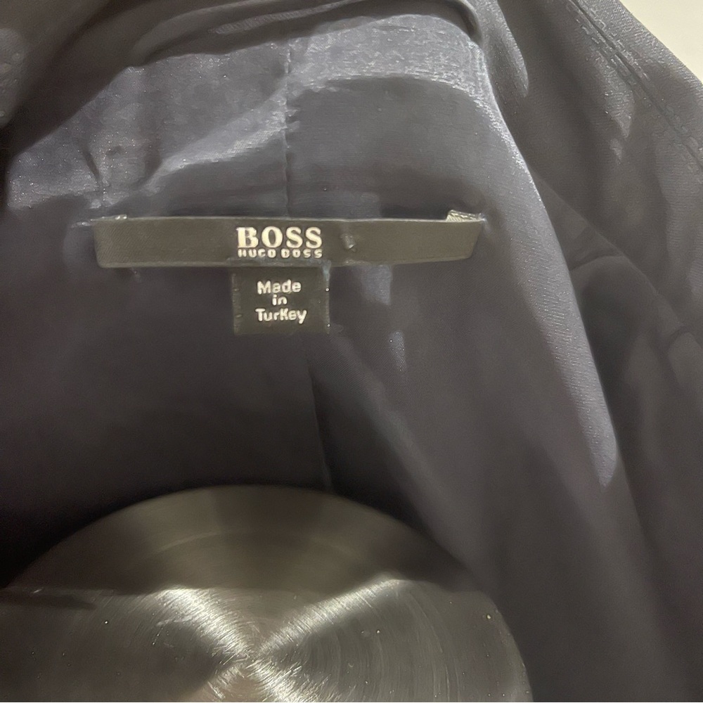 Boss Hugo Boss black wool blazer jacket 14 - Picture 11 of 12